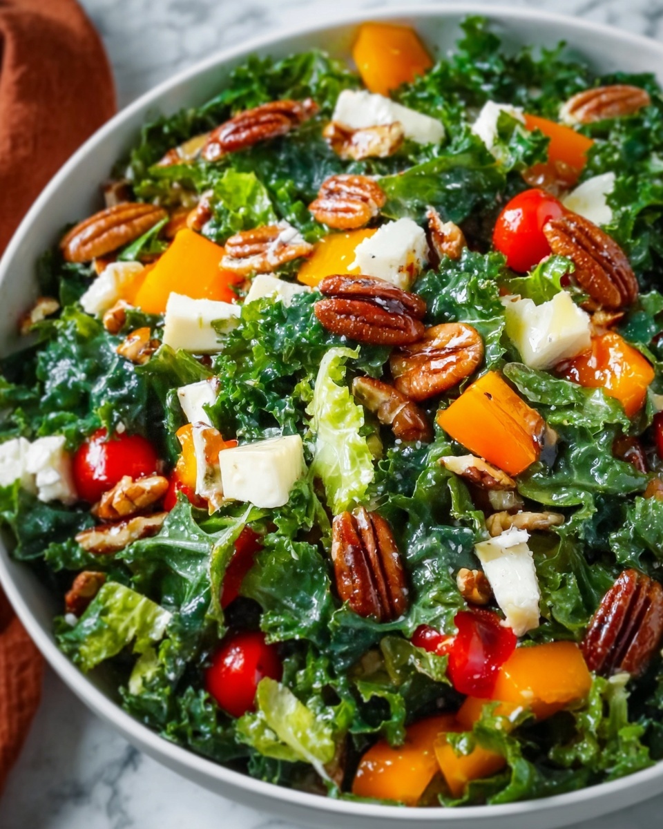 Fall Harvest Salad with Roasted Sweet Potatoes, Brussels Sprouts, Pomegranate, and Apple Recipe - Recipe Image