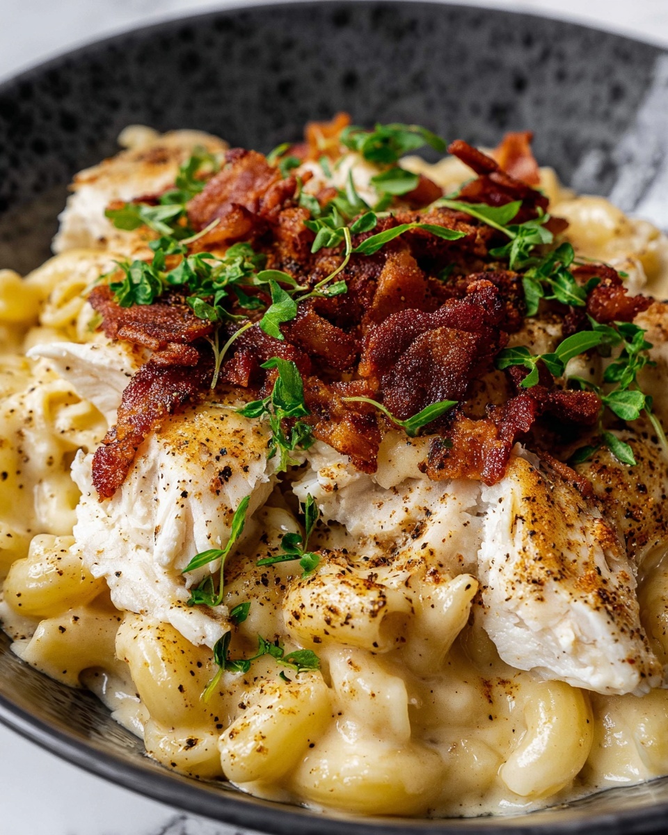 Chicken Ranch Macaroni and Cheese Recipe - Recipe Image