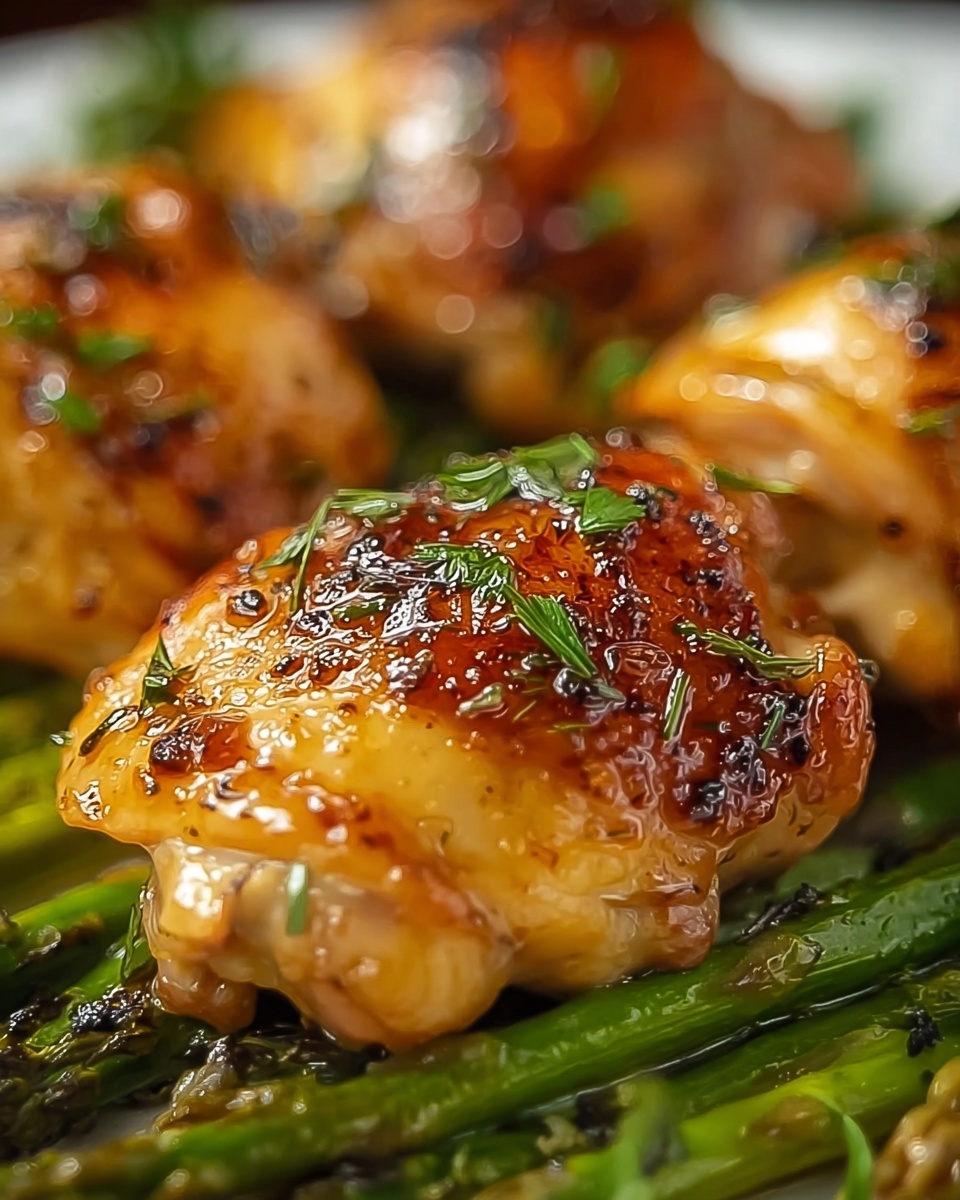 Caesar Chicken with Asparagus Recipe - Recipe Image