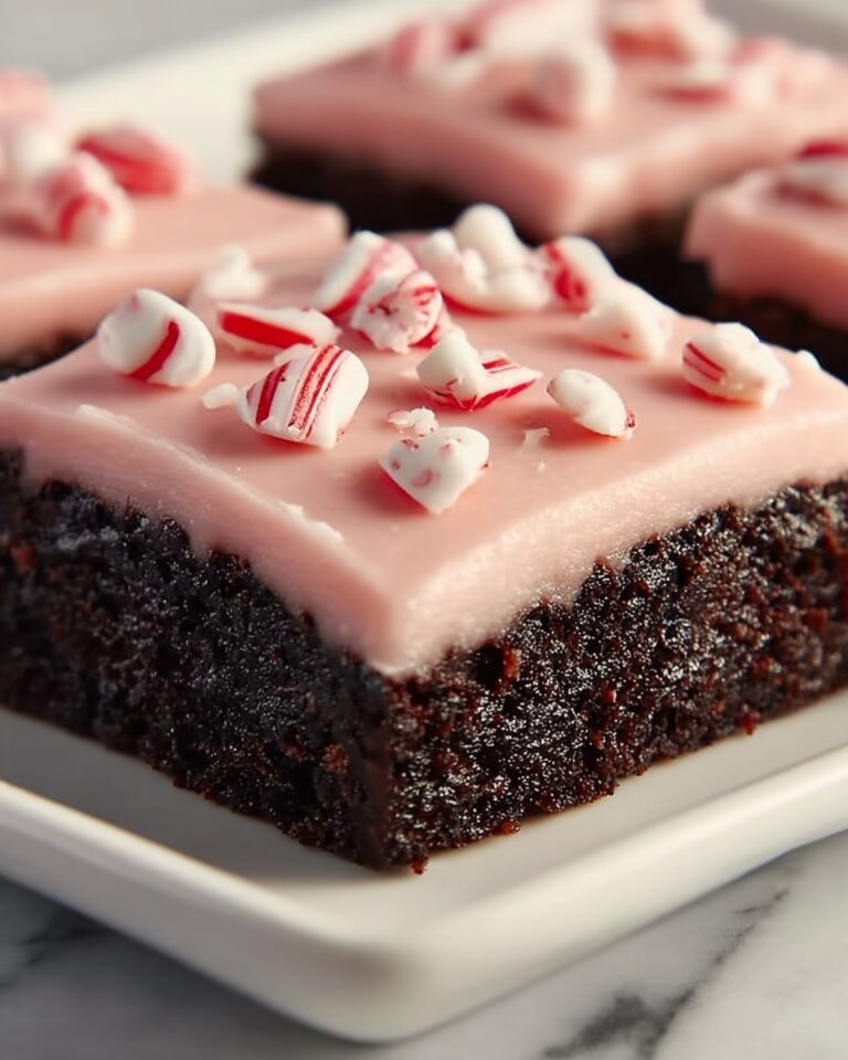 Candy Cane Brownies Recipe