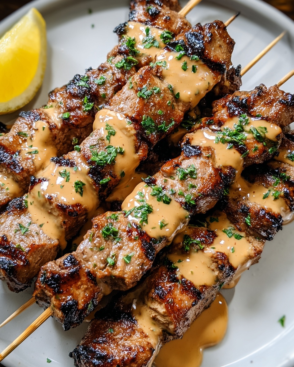 Bang Bang Chicken Skewers Recipe - Recipe Image