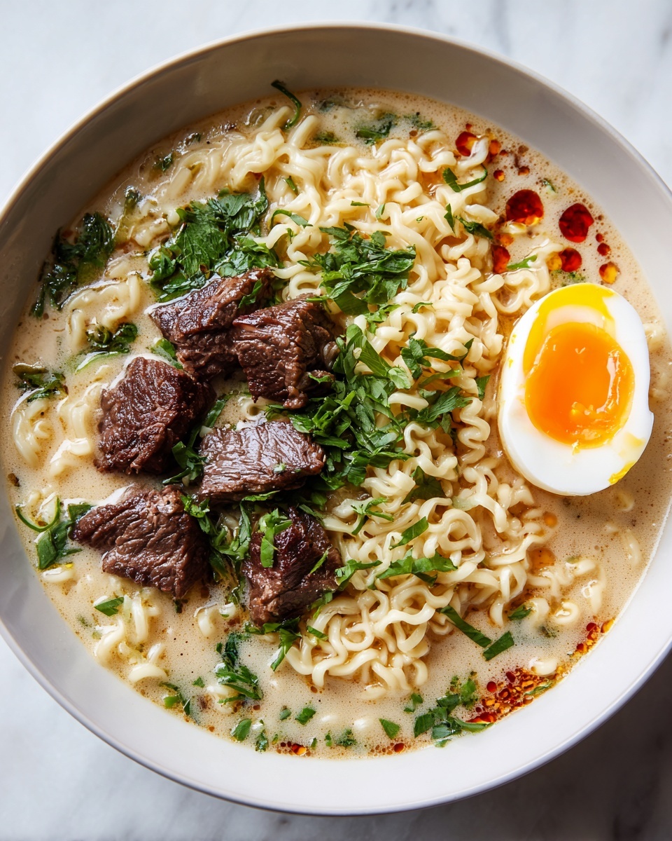Spicy Coconut Curry Ramen Recipe - Recipe Image