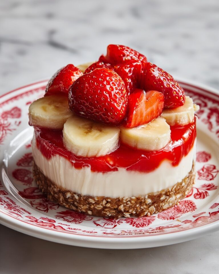 Strawberry Banana Cream Dessert Recipe
