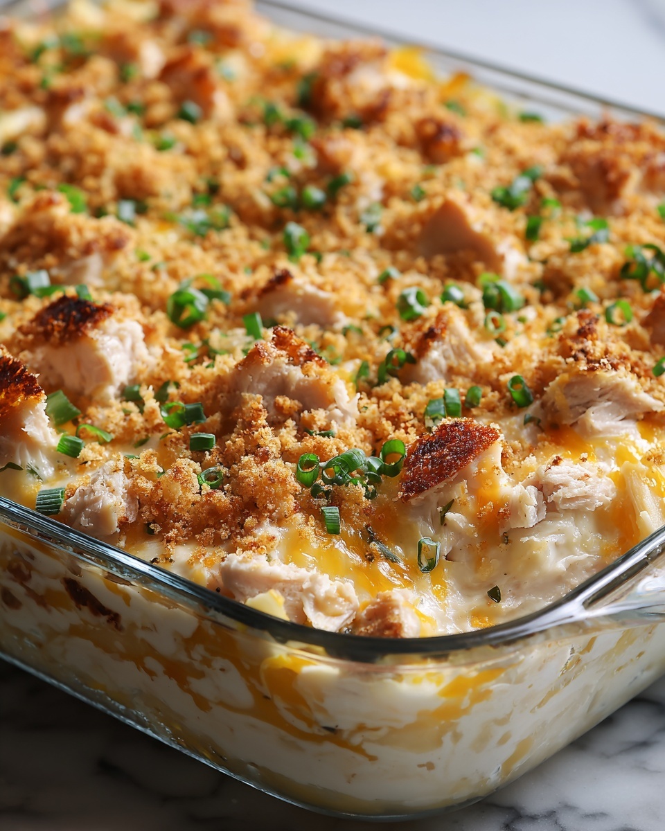 Loaded Chicken Casserole Recipe - Recipe Image