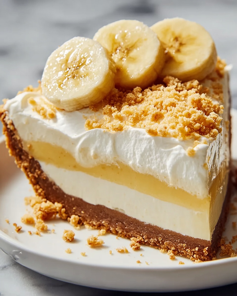 No-Bake Banana Pudding Cheesecake Recipe - Recipe Image