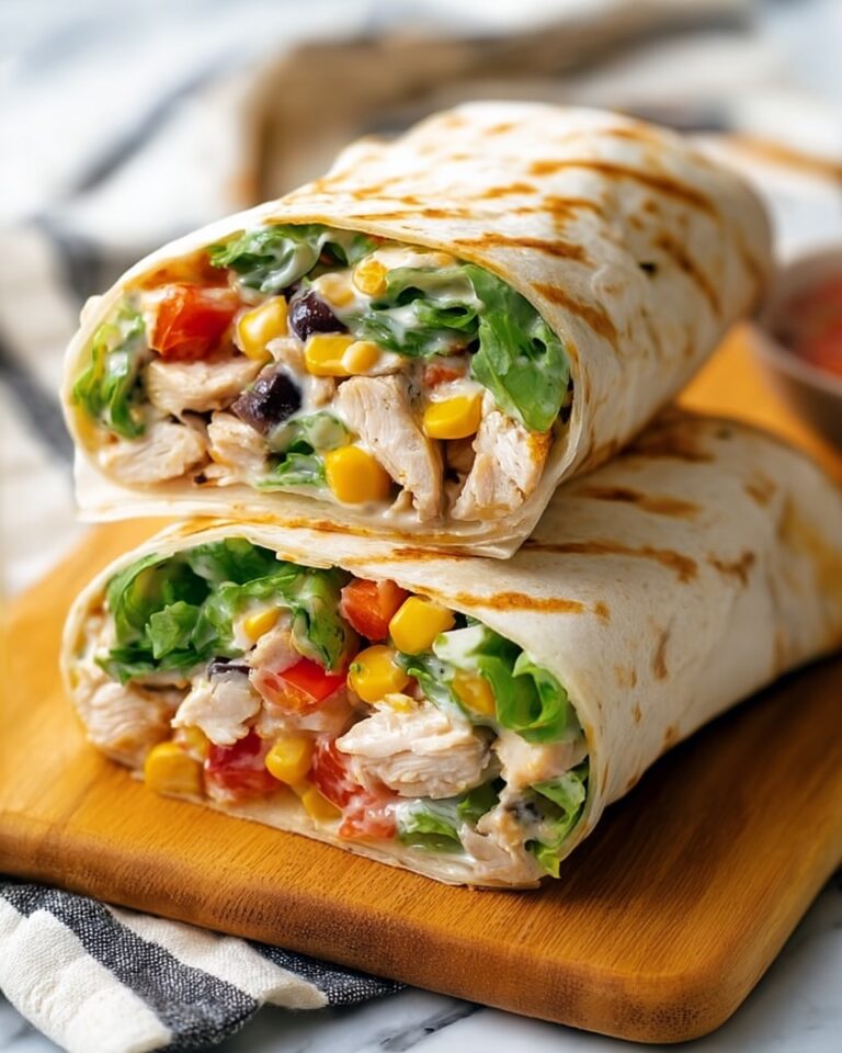 Southwest Chicken Wrap Recipe