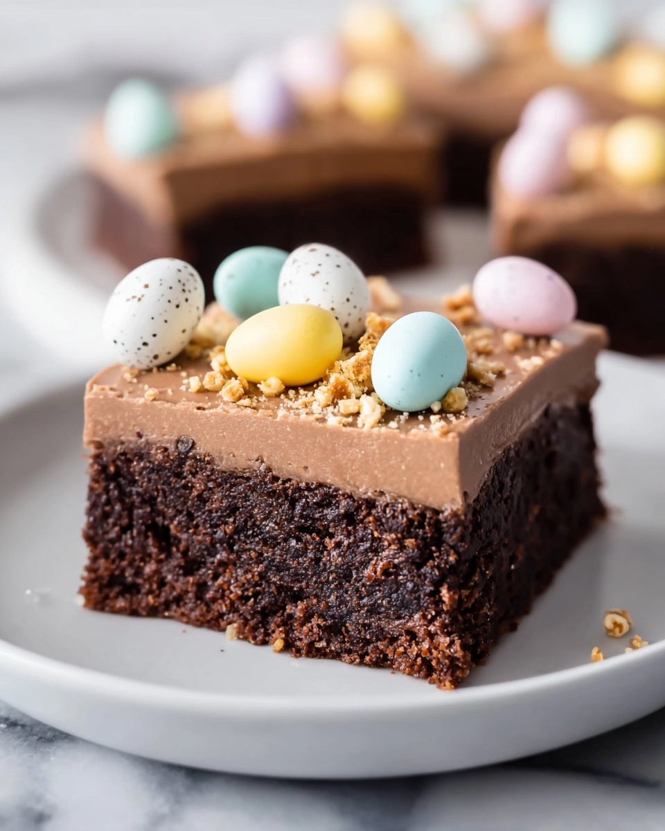 Mini Egg Brownies Recipe - Recipe Image