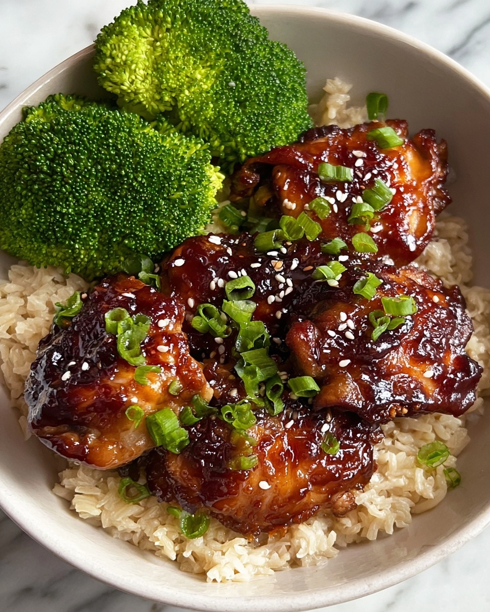 Soy Garlic Chicken Thighs Recipe - Recipe Image