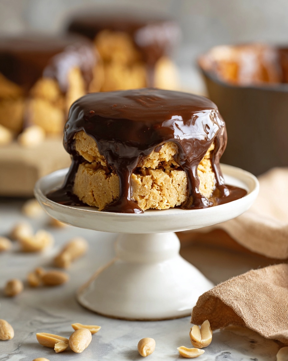 Peanut Butter Ganache Recipe - Recipe Image