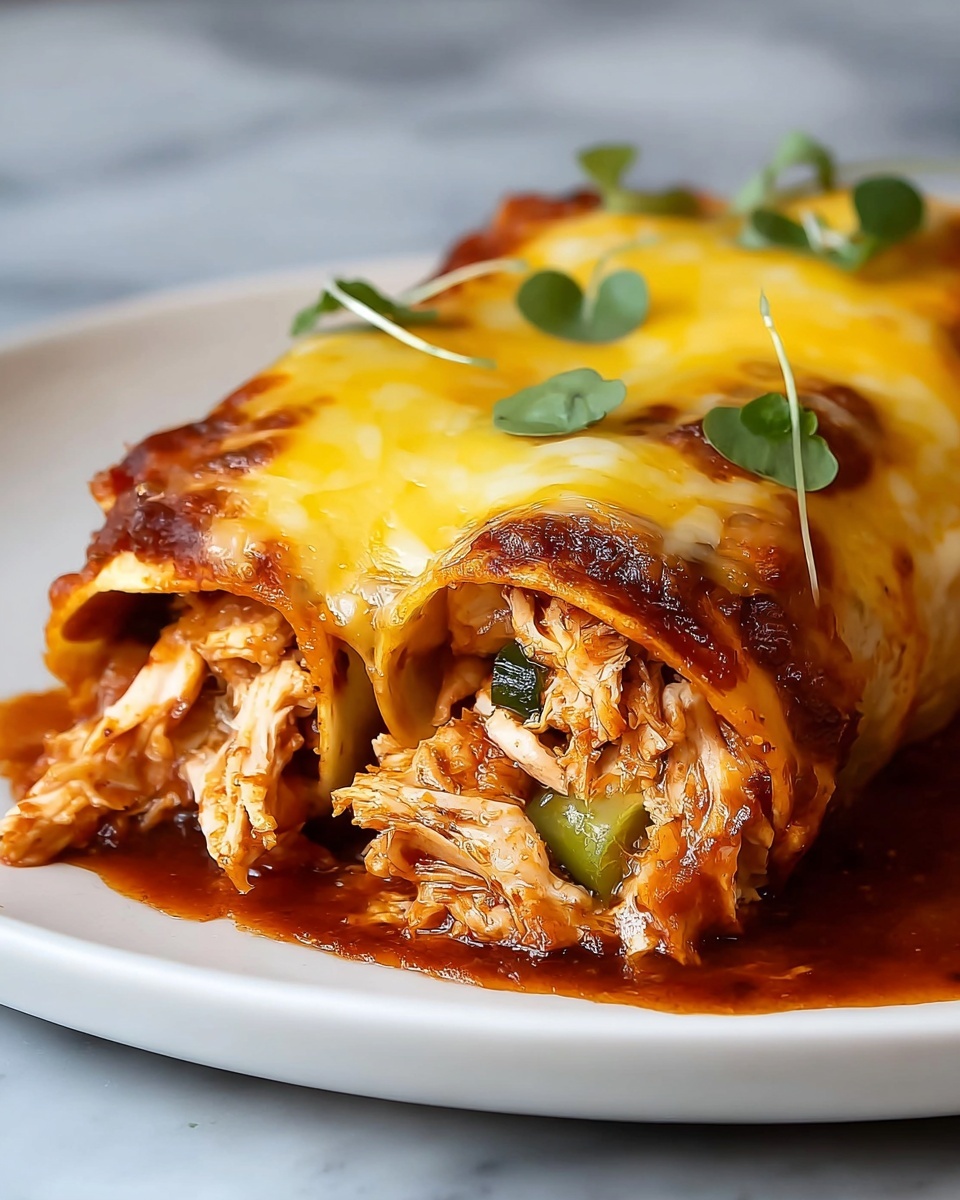 Easy Chicken Enchiladas Recipe - Recipe Image