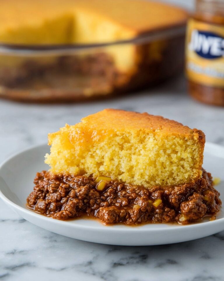 Sloppy Joe Cornbread Casserole Recipe