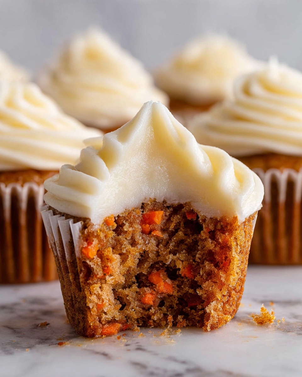 Carrot Cake Cupcakes Recipe - Recipe Image