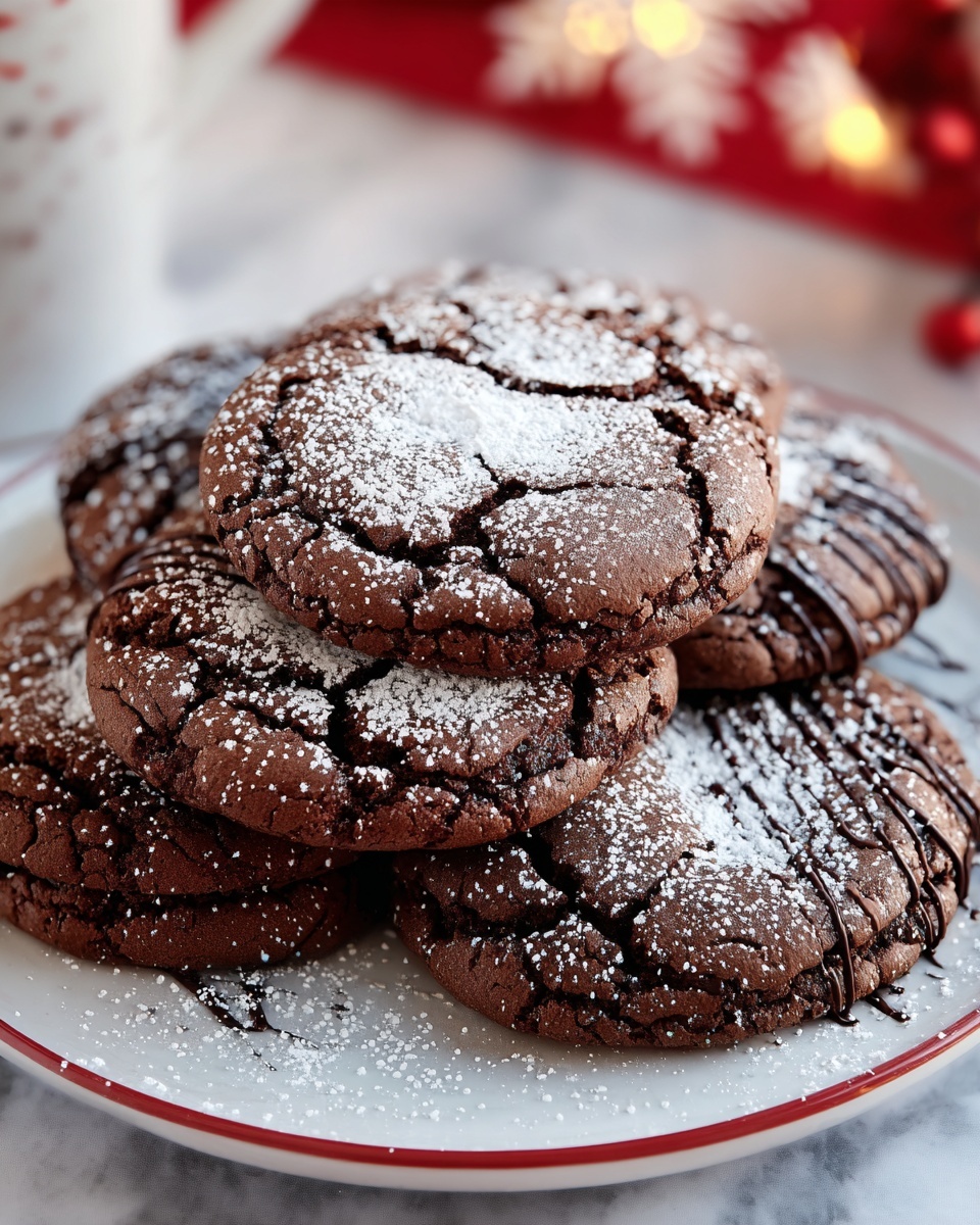 Soft Chocolate Sugar Cookies Recipe - Recipe Image