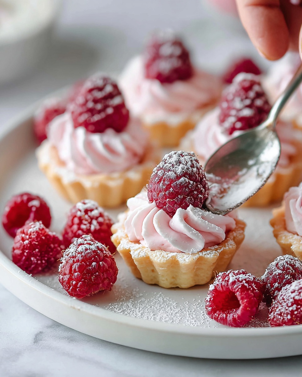 Deliciously Sweet Raspberry Cream Cheese Bites Recipe - Recipe Image