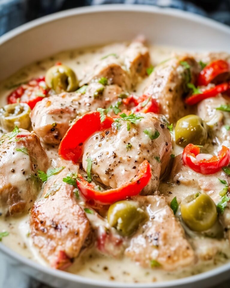 Creamy Pepperoncini Chicken Skillet Recipe Made Easy Recipe