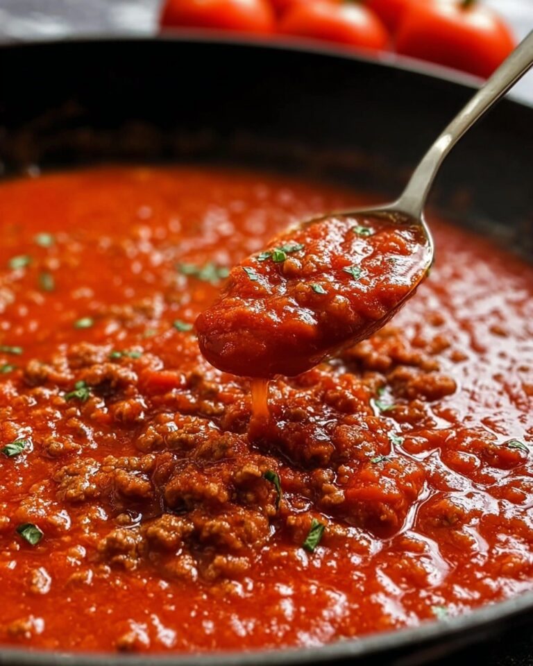 Homemade Spaghetti Sauce Recipe