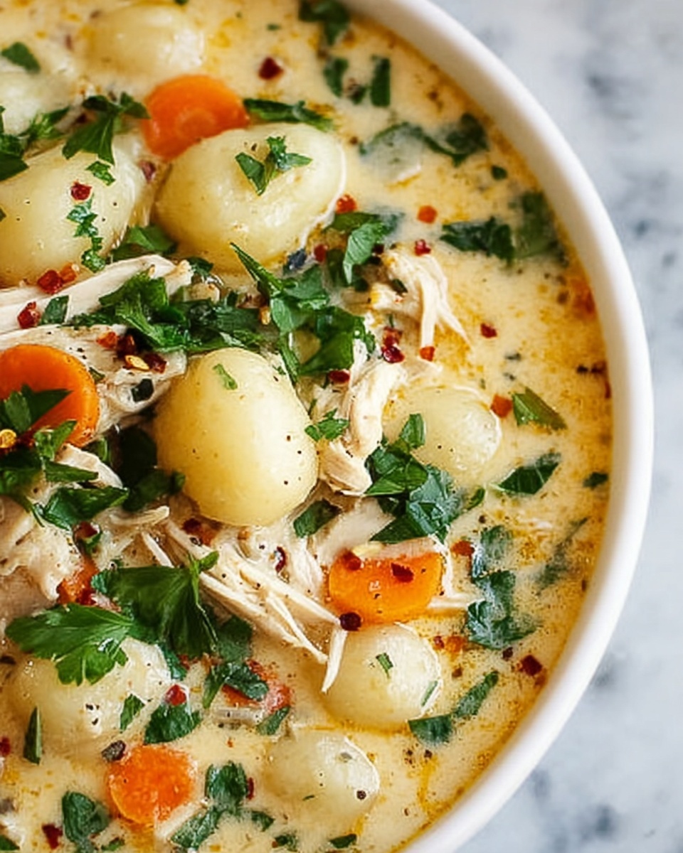 Chicken Gnocchi Soup Recipe - Recipe Image
