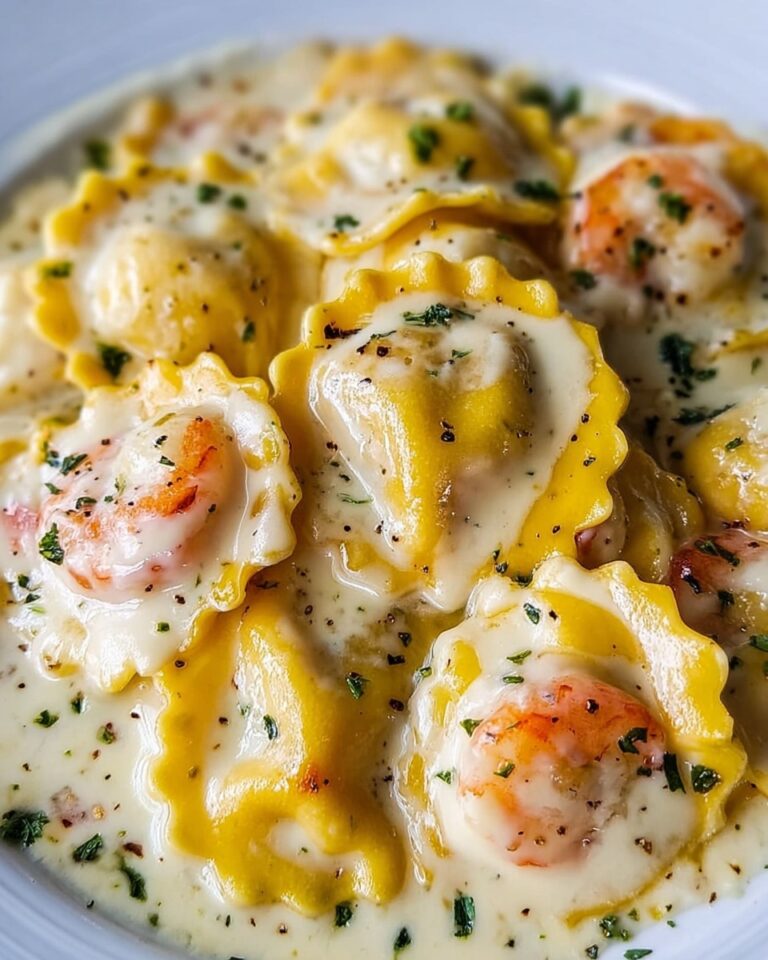 Lobster Ravioli in a Zesty Lemon Butter Sauce Recipe
