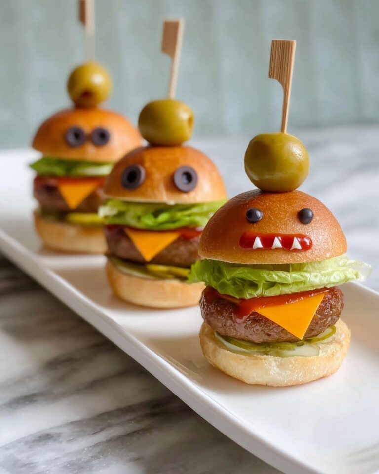 Halloween Burgers Recipe