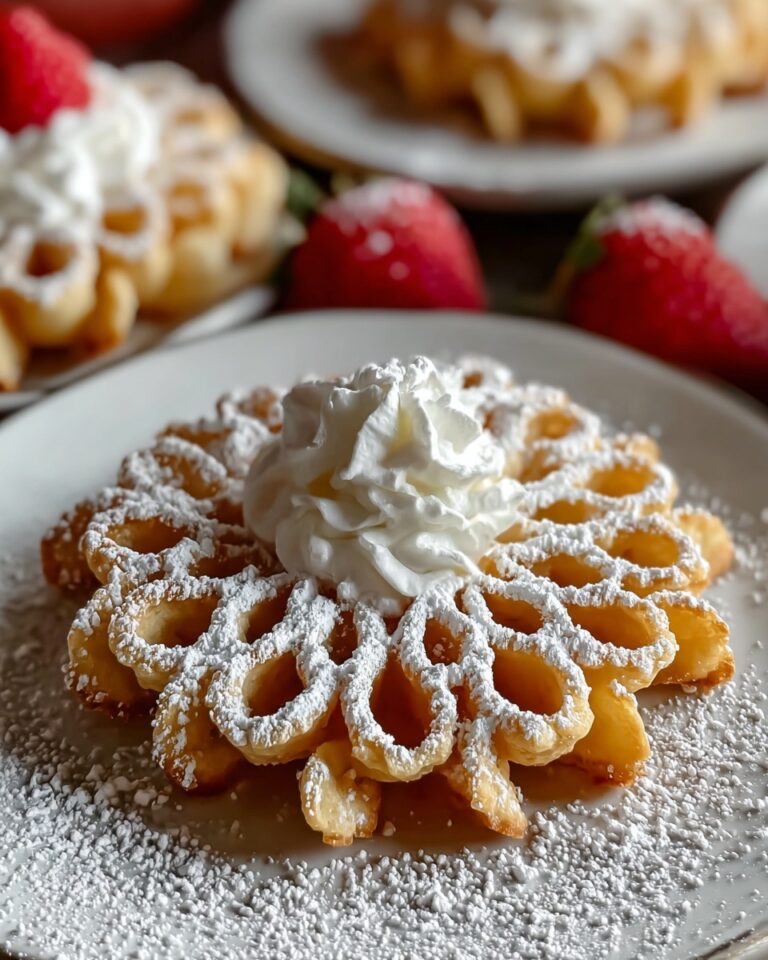 Sweet Whirlwind Fairground Funnel Cakes Recipe
