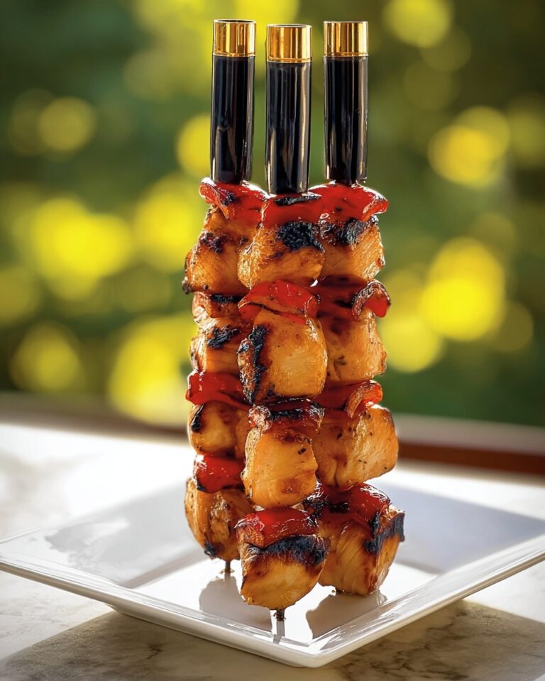 Tropical Hawaiian Chicken Skewers Recipe