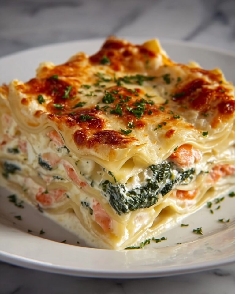 Salmon Spinach Lasagna Recipe