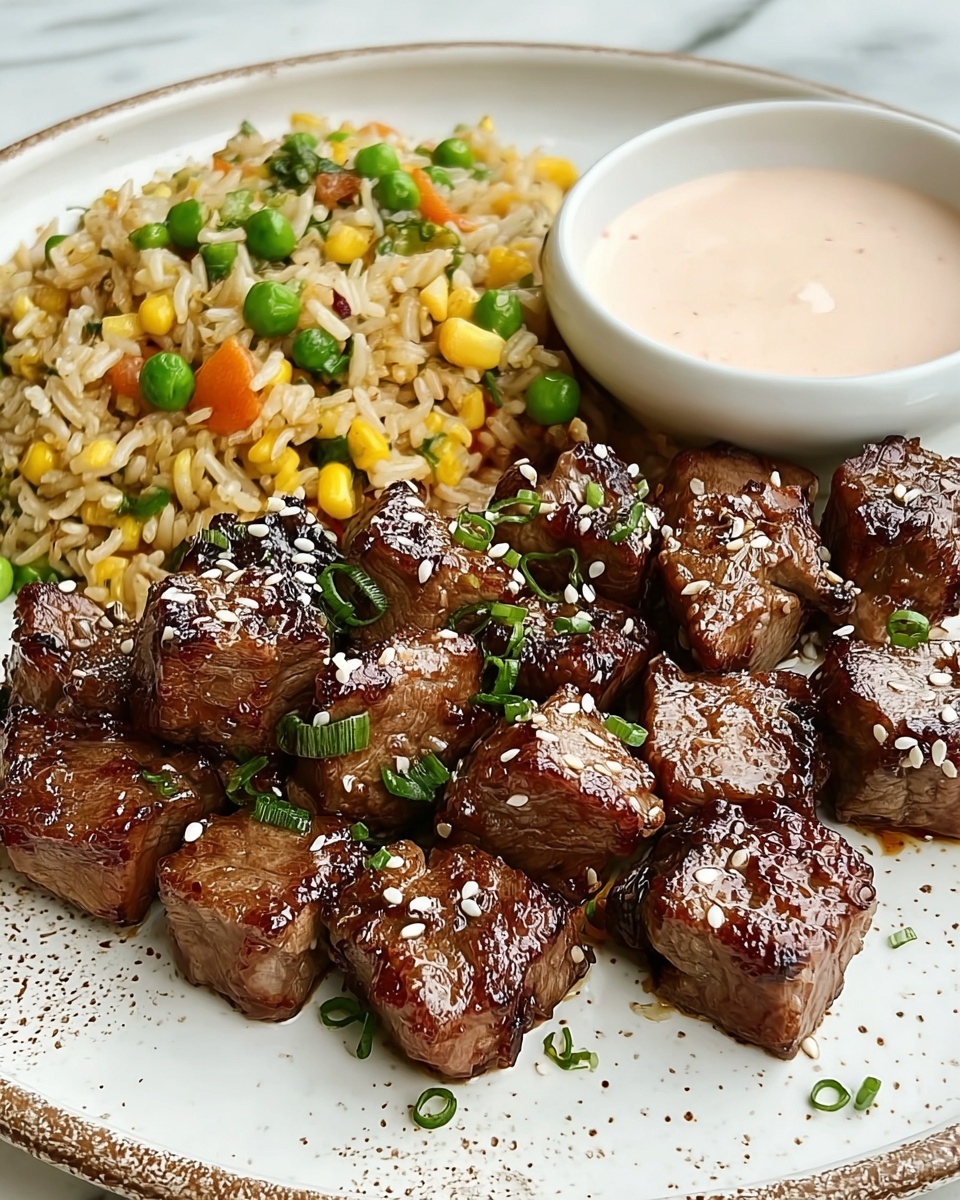 Easy Hibachi Steak with Fried Rice Recipe - Recipe Image