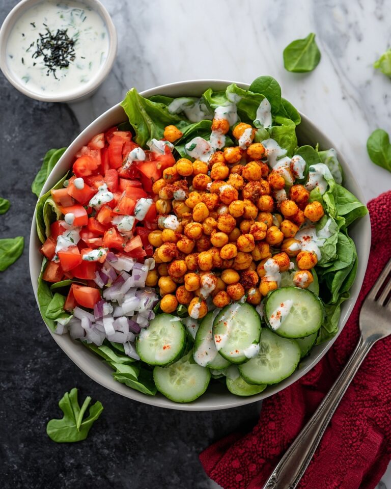 Buffalo Chickpea Salad Recipe