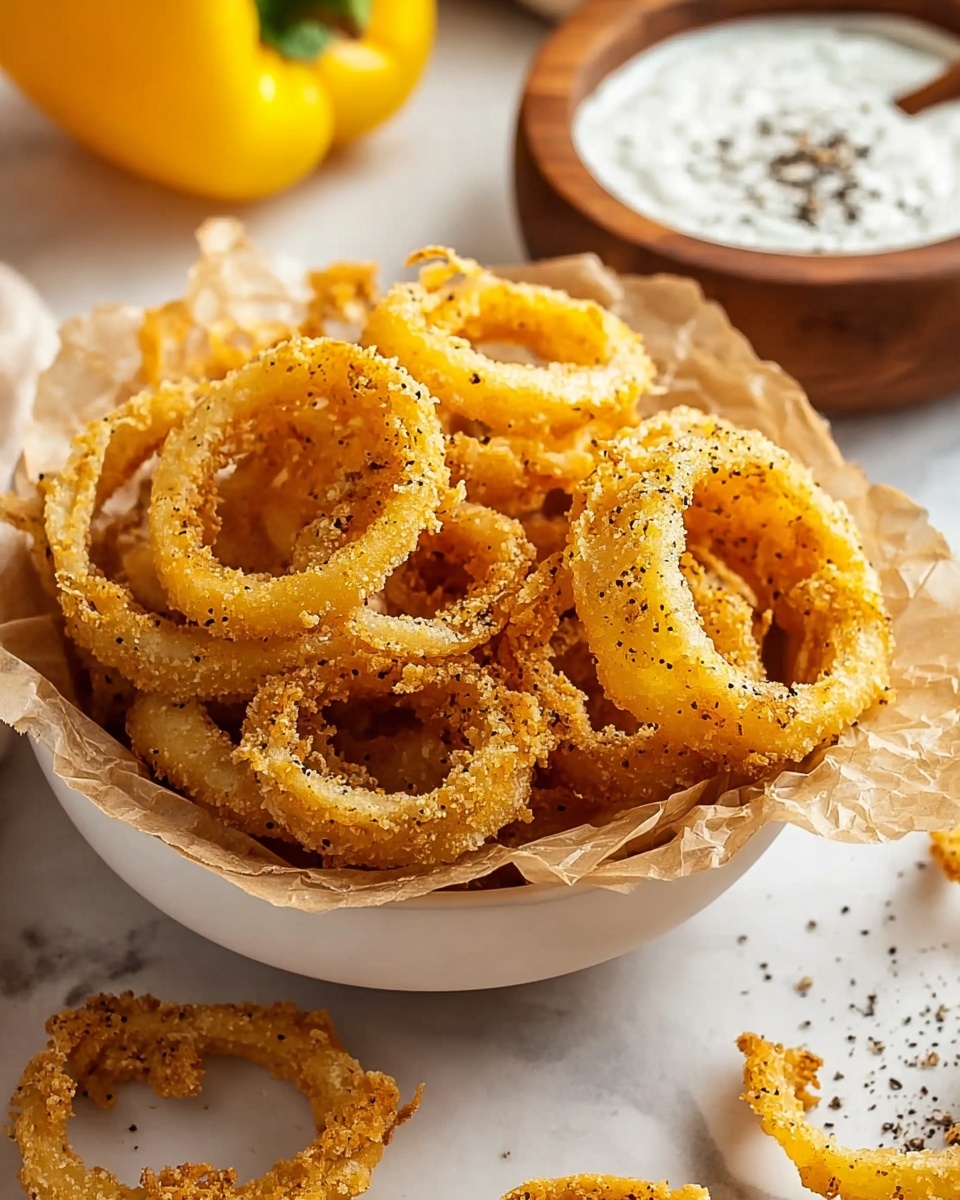 Crispy Air Fryer Banana Pepper Coins Recipe - Recipe Image