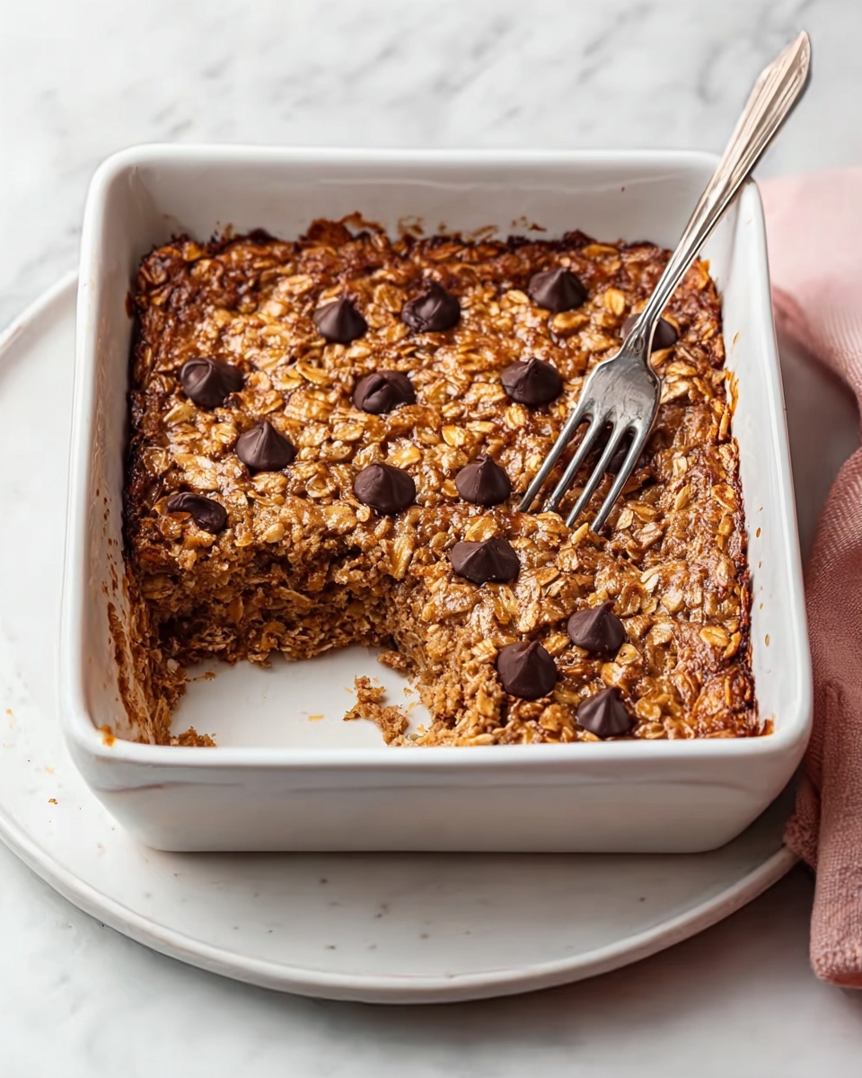Cinnamon Roll Protein Baked Oats (Without Protein Powder) Recipe - Recipe Image