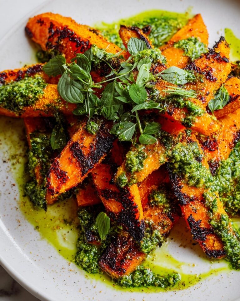 Crunchy Parmesan Carrots with Salsa Verde Recipe