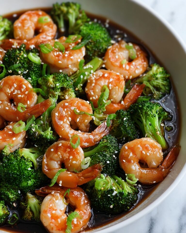 Honey Garlic Shrimp, Sausage & Broccoli Recipe