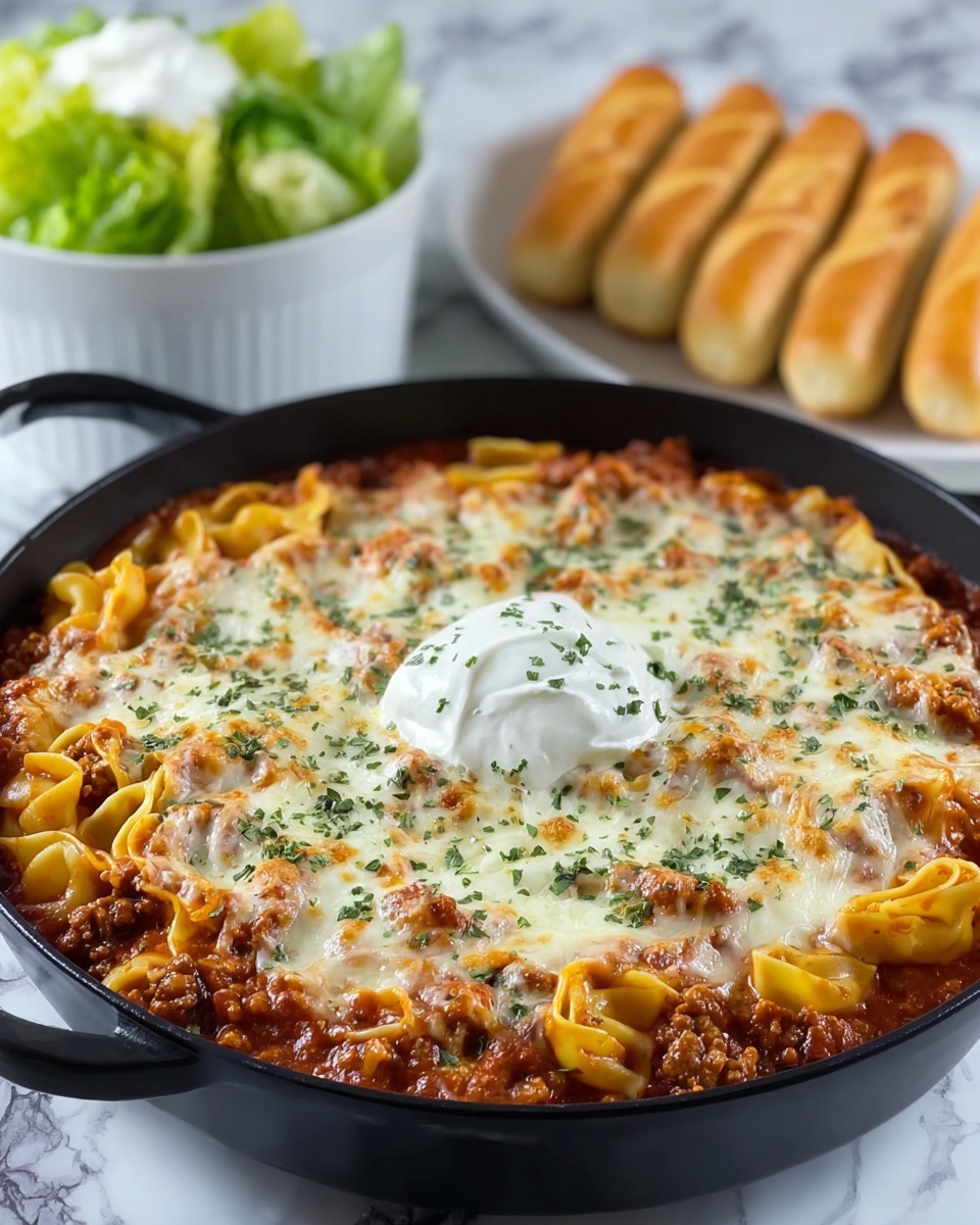 Creamy Italian Sausage Tortellini Recipe - Recipe Image