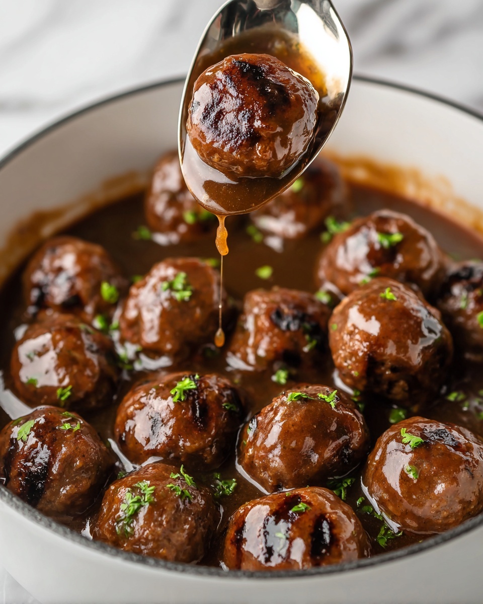 Salisbury Steak Meatballs Recipe - Recipe Image