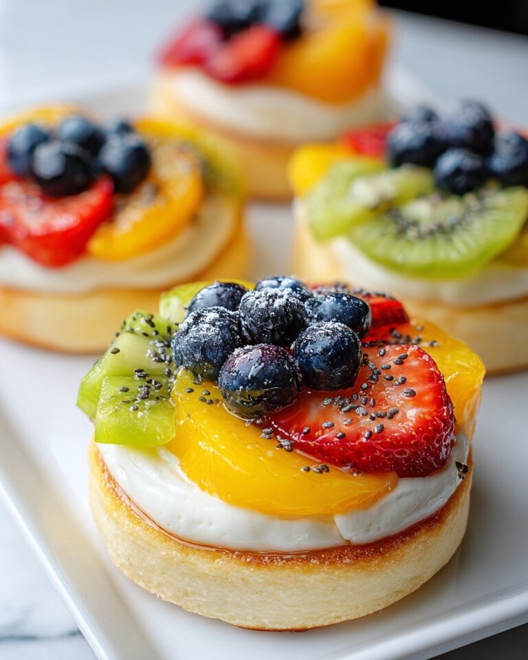 Healthy Breakfast for Kids: Bagel Fruit Pizzas Recipe