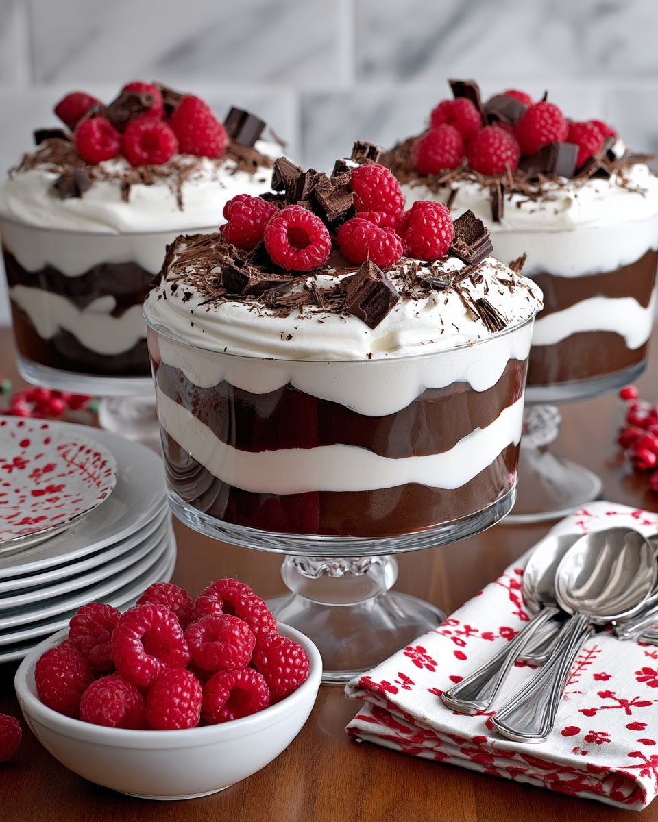 Chocolate Raspberry Trifle Recipe - Recipe Image