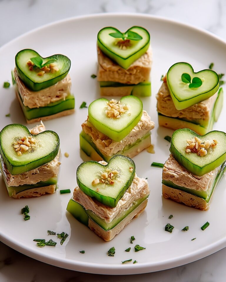 Tuna Cucumber Bites Recipe