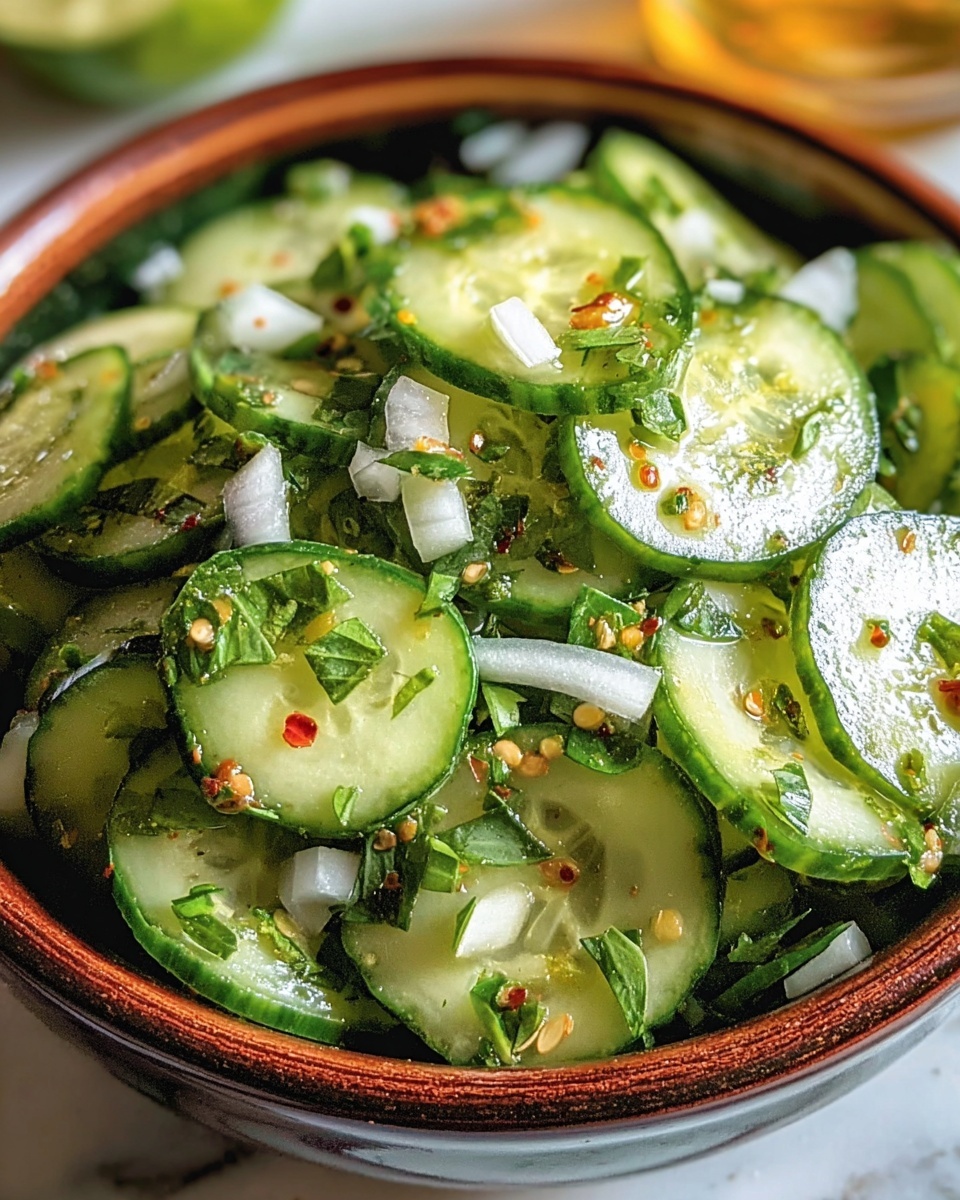Mexican-Style Cucumbers Recipe - Recipe Image