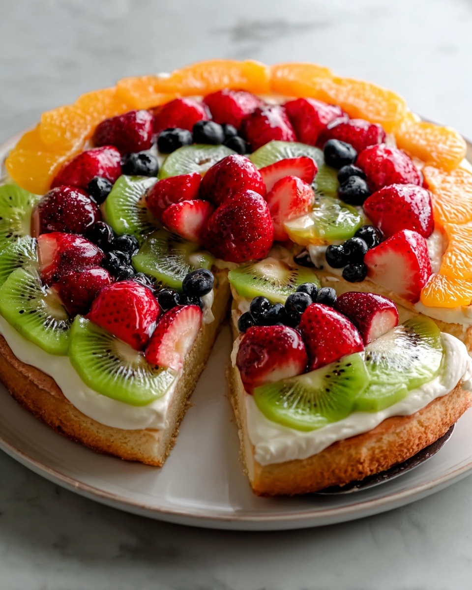 The Ultimate Fruit Pizza Recipe for a Crowd-Pleasing Dessert Recipe - Recipe Image