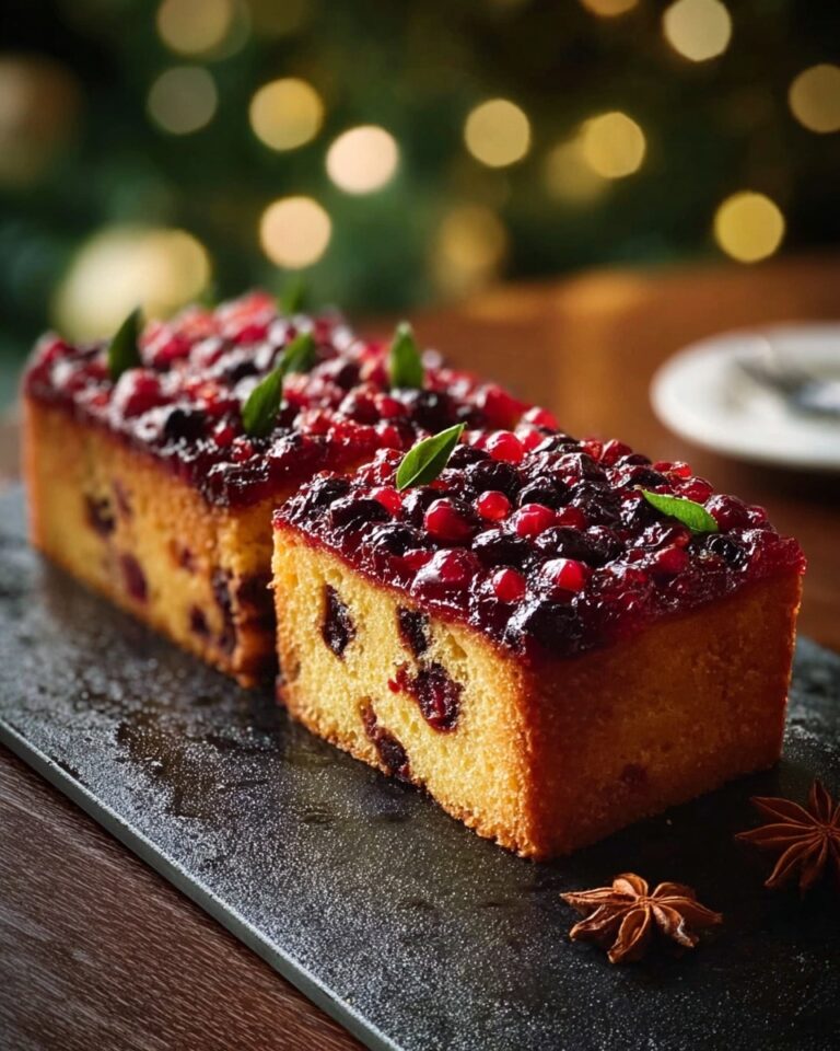 Christmas Cranberry Loaf Recipe