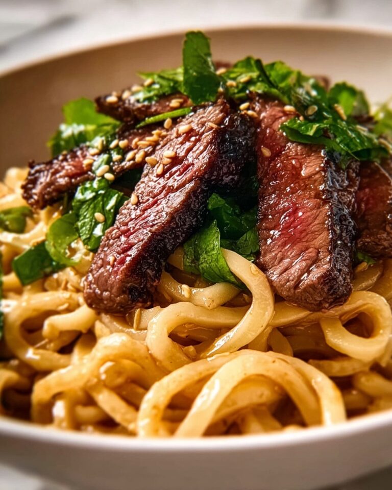 How To Cook The Best Garlic Butter Steak Lightning Noodles Recipe