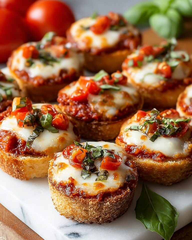 Homemade Mini Pizza Bagel Bites Recipe