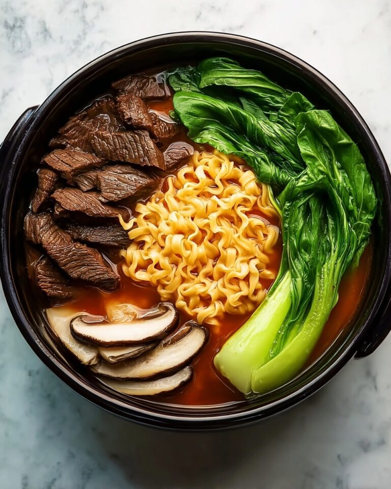 Slow Cooker Curry Ramen with Beef Recipe