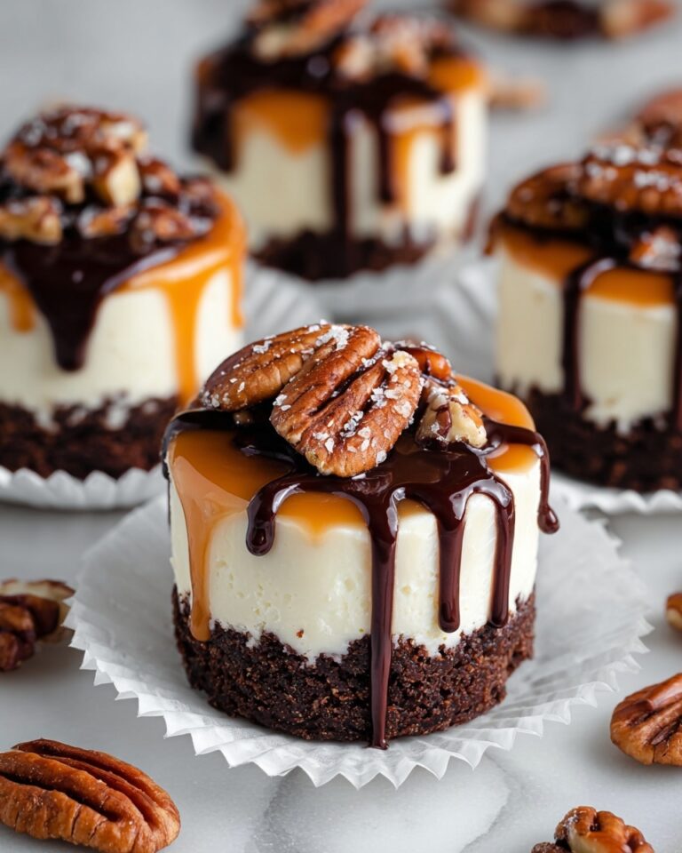 Mini Turtle Cheesecakes Recipe
