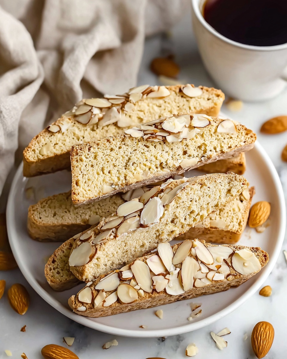 Almond Biscotti: A Perfect Italian Treat Recipe - Recipe Image