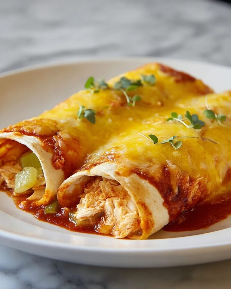 Easy Chicken Enchiladas Recipe