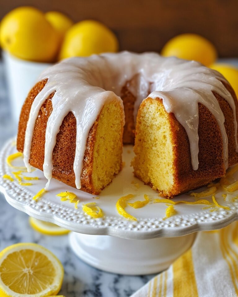 Italian Lemon Pound Cake Recipe