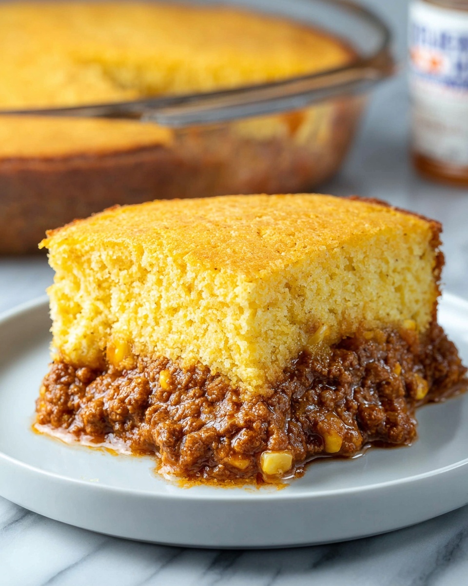 Sloppy Joe Cornbread Casserole Recipe - Recipe Image