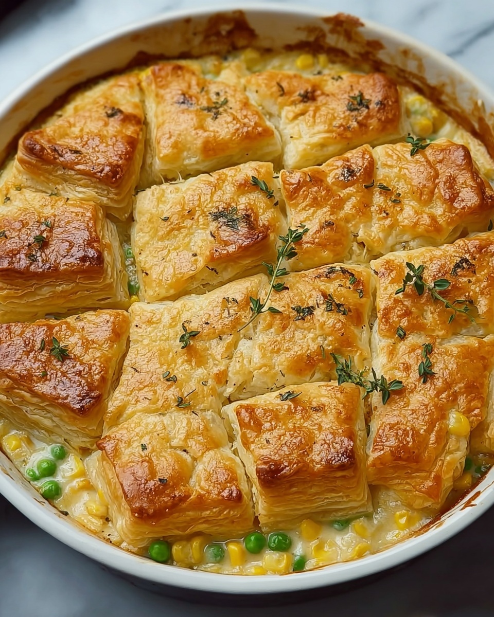 Chicken Pot Pie Casserole Recipe - Recipe Image