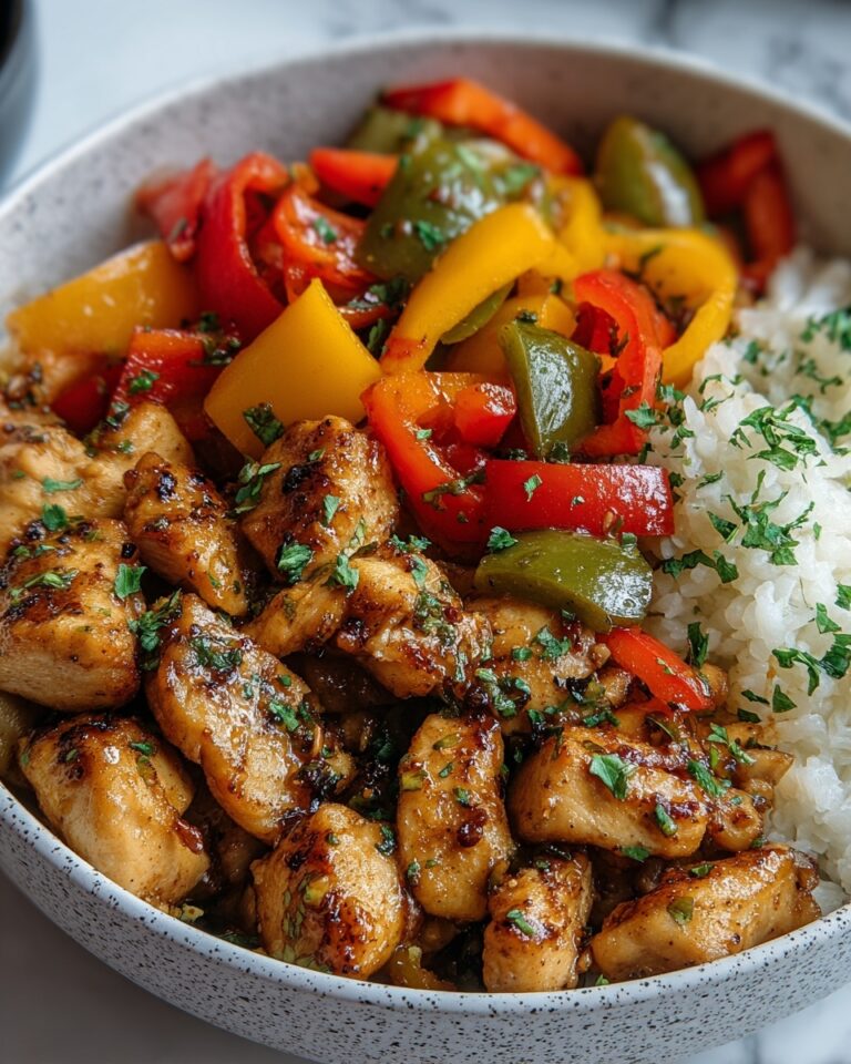 Jalapeño Chicken with Bell Peppers Recipe